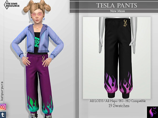 Tesla Pants by KaTPurpura from TSR