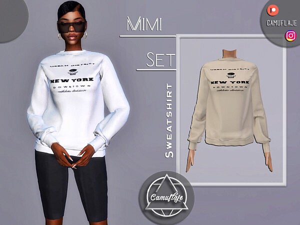 Mimi Set   Sweatshirt by Camuflaje from TSR