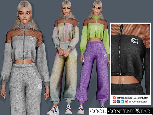 High Waisted Jogger by sims2fanbg from TSR