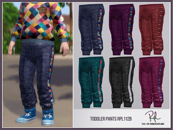 Toddler Pants RPL112B by RobertaPLobo from TSR