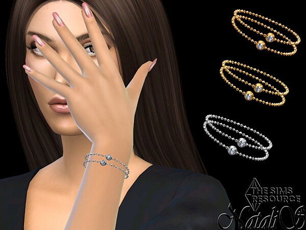 Solitaire bezel diamond bracelets by NataliS from TSR
