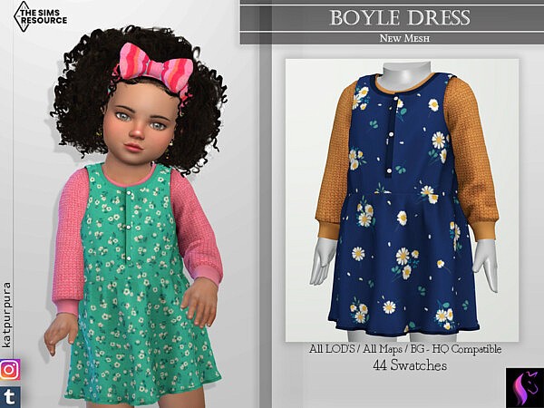 Boyle Dress by KaTPurpura from TSR