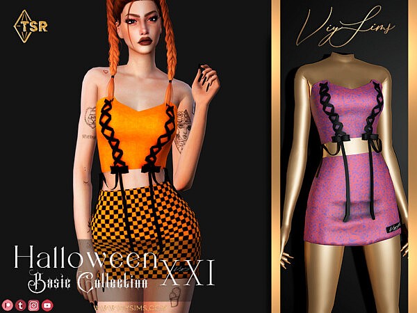 Halloween XXI   Set V.1 by Viy Sims from TSR