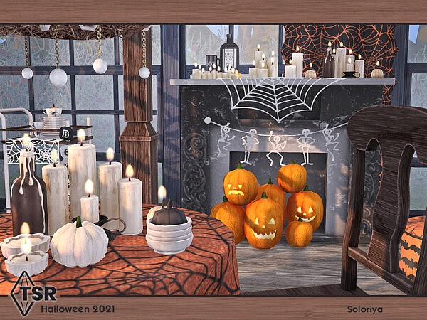 Halloween 2021 Dining Room by soloriya from TSR