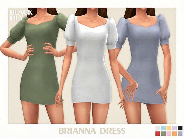 Brianna Dress by Black Lily from TSR