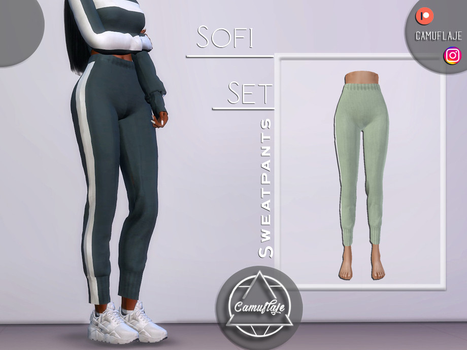 Sofi Set Sweatpants by Camuflaje from