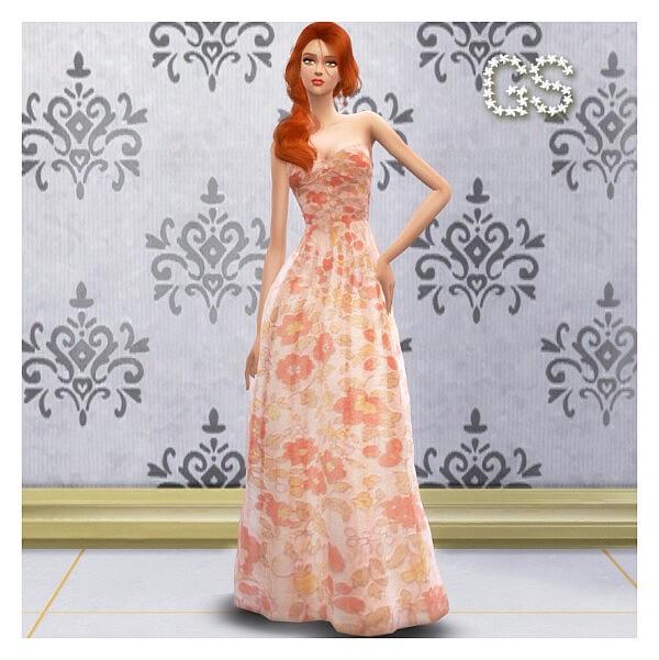 Flowers gown from Guemara