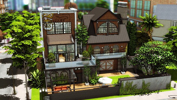 NY Industrial Loft by plumbobkingdom from Mod The Sims
