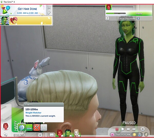Weight Watcher Mod by lavendermeerkat from Mod The Sims