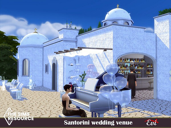 Santorini Wedding Venue by evi from TSR