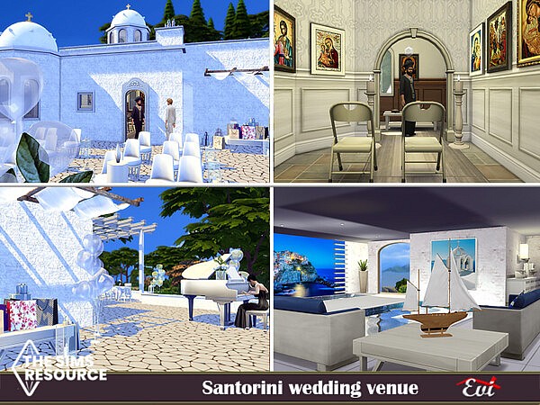 Santorini Wedding Venue by evi from TSR