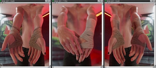 Bandage hand from Magic Bot