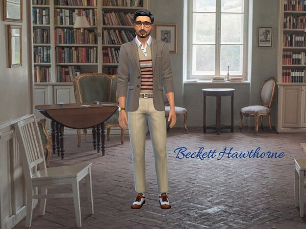 Beckett Hawthorne by Chikiwi2016 from Mod The Sims