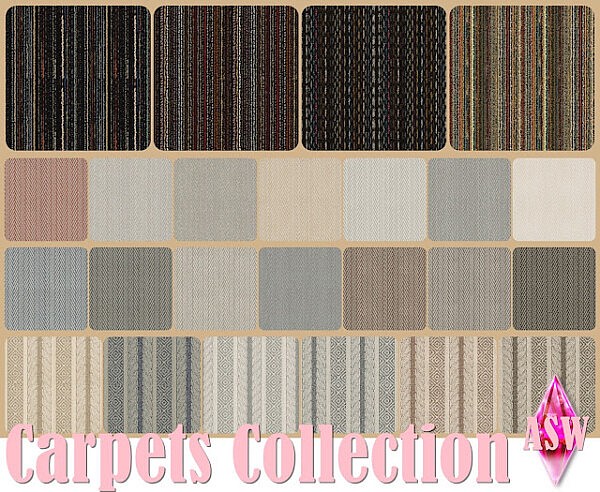 Carpet Collection from Annett`s Sims 4 Welt