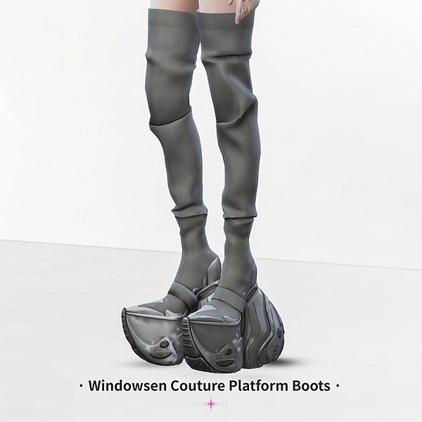 Couture Platform Boots from Charonlee