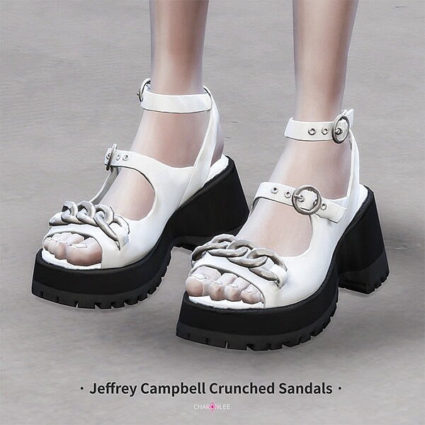 Crunched Sandals from Charonlee