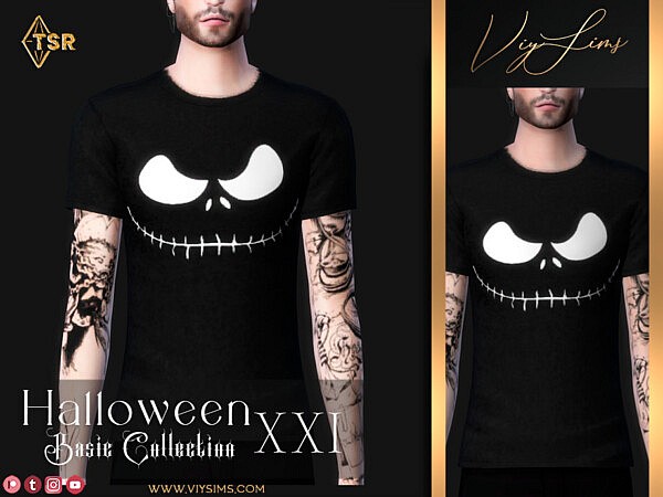 Featured Artist Halloween XXI Top M by Viy Sims from TSR
