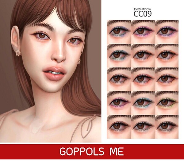 GOLD Eyeshadow CC 09 from GOPPOLS Me