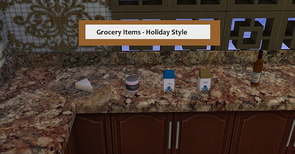Holiday Baking Ingredients by Laurenbell2016 from Mod The Sims