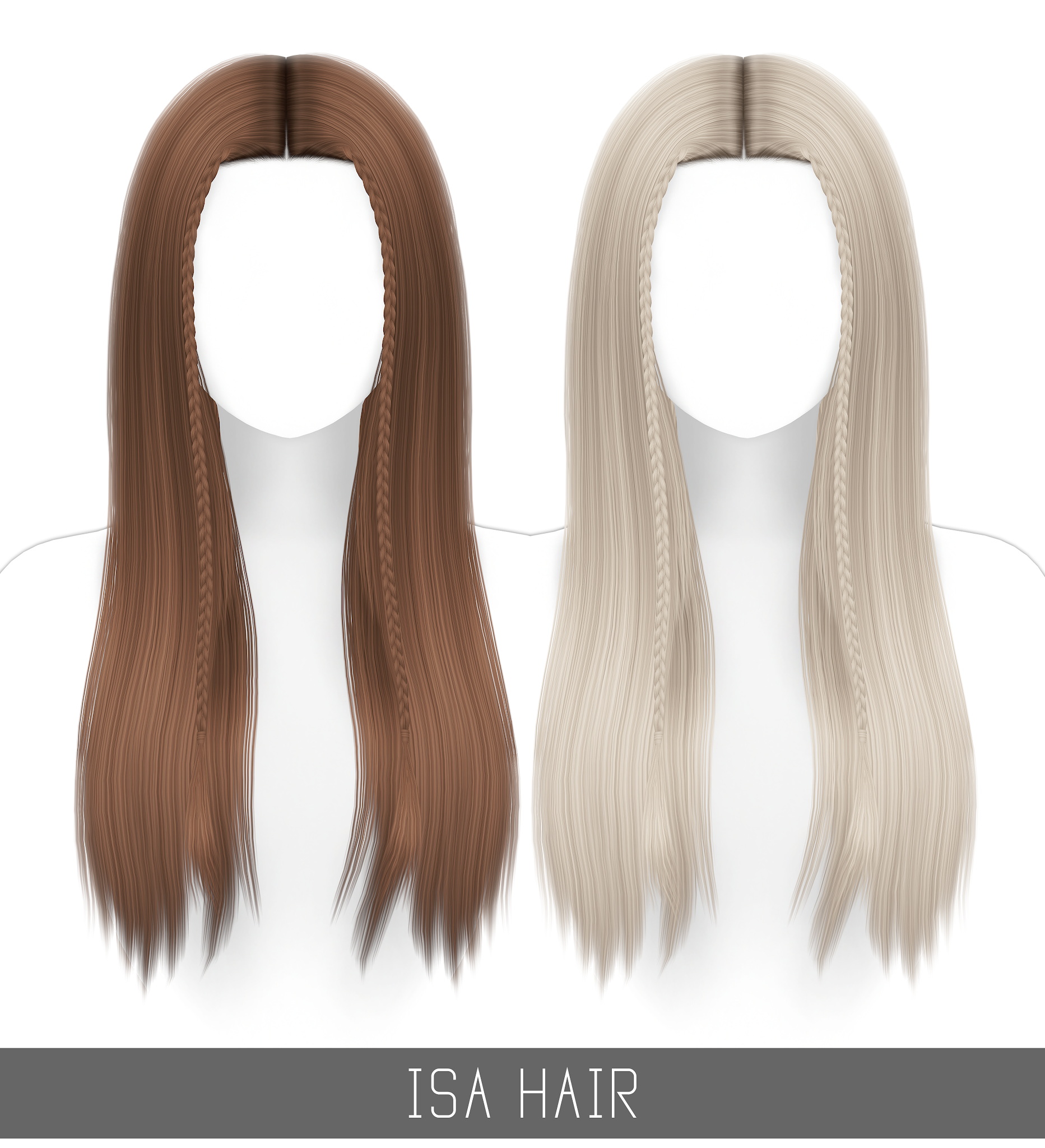 Isa Hair from Simpliciaty • Sims 4 Downloads