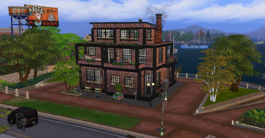 Loft challenge for Juliette from Sims Artists