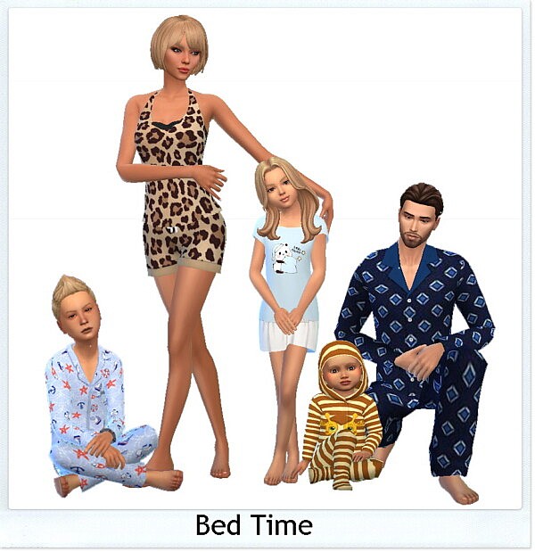 Sleep Time Collection from Sims 4 Sue