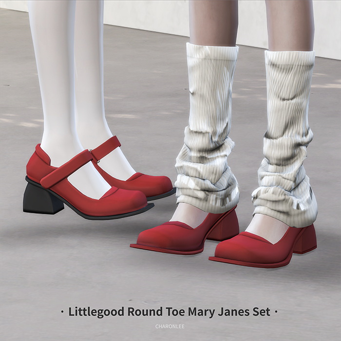 Round Toe Mary Janes from Charonlee