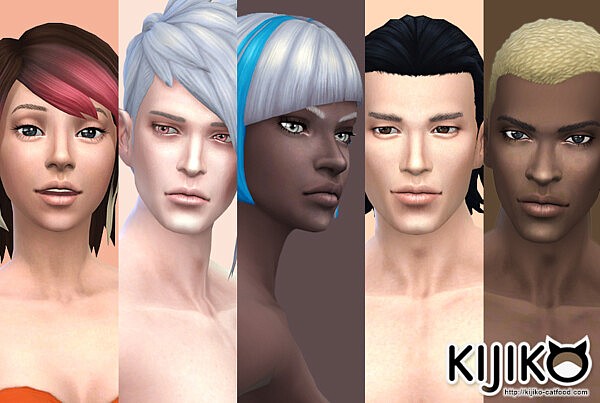 Skin Tones Glow Edition and Skin Texture Overhaul from Kijiko