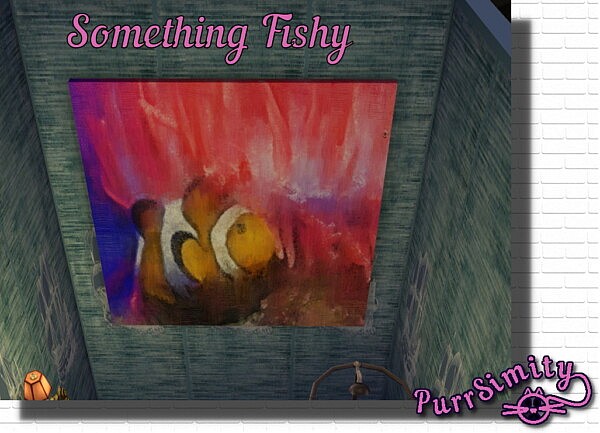 Something Fishy Paintings by  PurrSimity from Mod The Sims