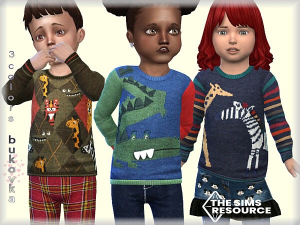 Sweater Animals by bukovka from TSR