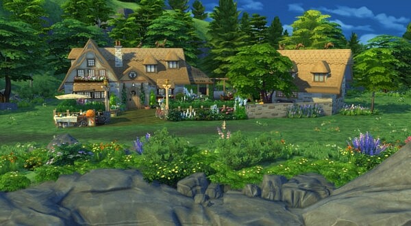 This good old cottage from Sims Artists