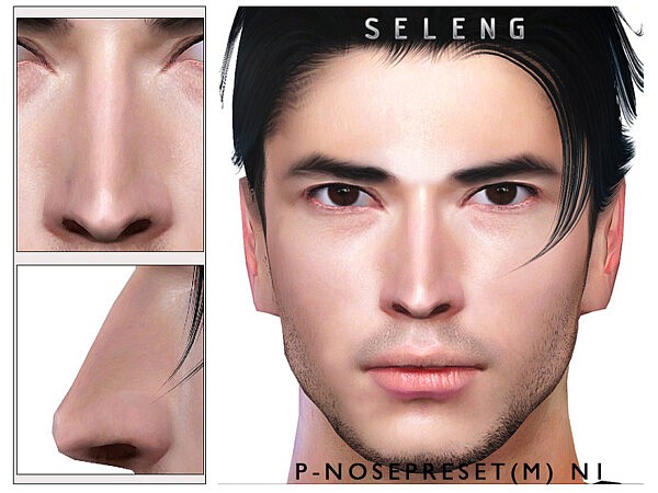 P Male Nosepreset N1 by Seleng from TSR