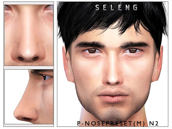 P Male Nosepreset N2 by Seleng from TSR