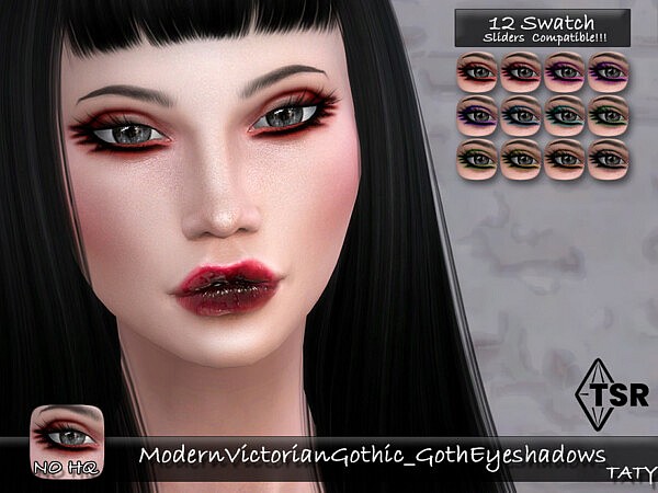Modern VictorianGothic   Goth Eyeshadow by tatygagg from TSR