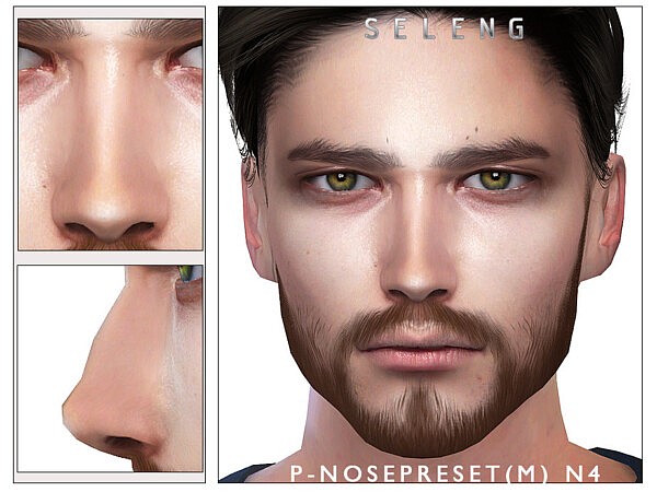 P Male Nosepreset N4  by Seleng from TSR