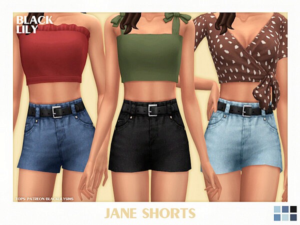 Jane Shorts by Black Lily from TSR