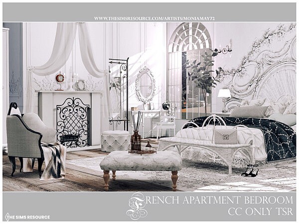 French Apartment Bedroom by Moniamay72 from TSR