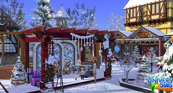 Alsace Christmas village V2 from Luniversims