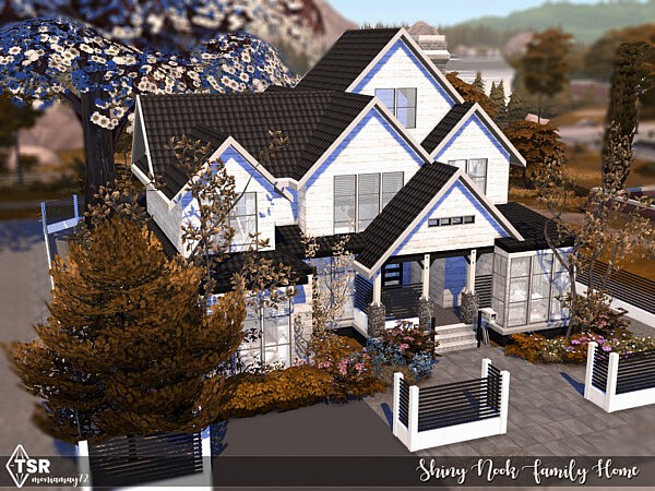 Shiny Nook Family House by Moniamay72 from TSR