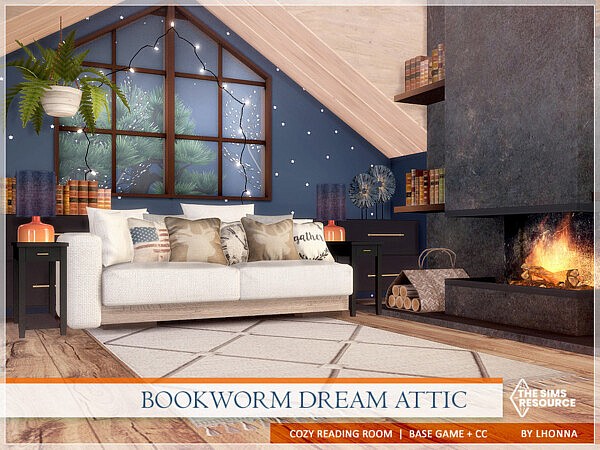 Bookworm Dream Attic  by Lhonna from TSR