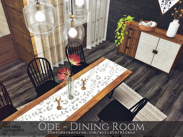 Ode   Dining Room by Rirann from TSR