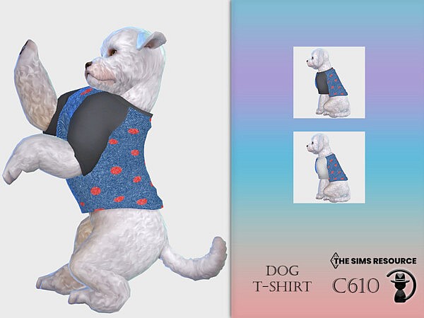 Dog T shirt C610 by turksimmer from TSR