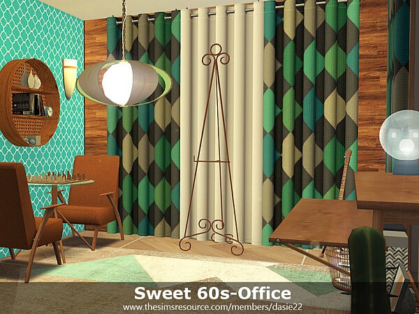 Sweet 60s Office by dasie2 from TSR