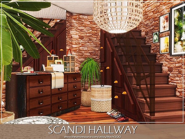 Scandi Hallway by MychQQQ from TSR
