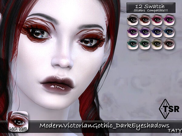 Modern Victorian Gothic   Dark Eyeshadow by tatygagg from TSR
