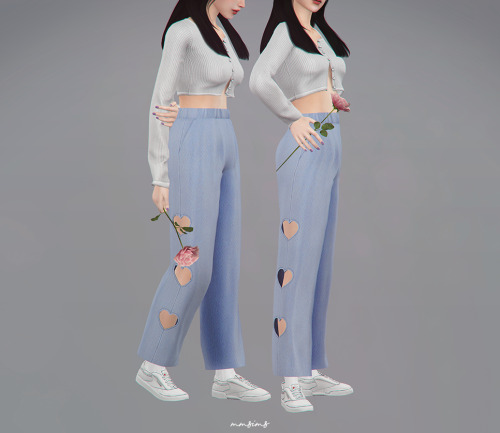 Heart Pants and Rose Set from MMSIMS
