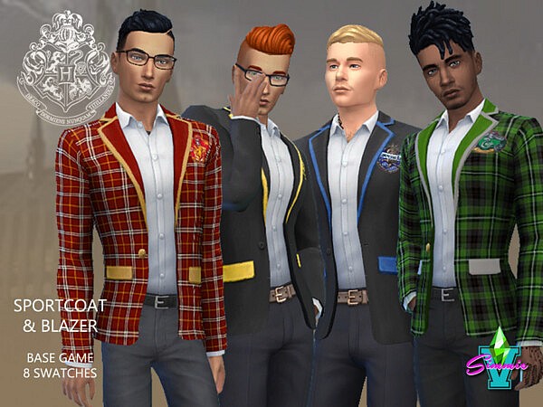 Hogwarts Sports Coat by SimmieV from TSR