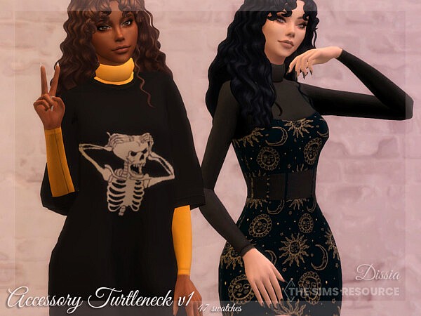 Accessory Turtleneck v1 by Dissia from TSR