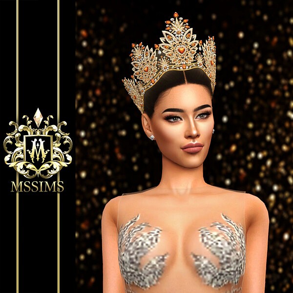 Flame Of Passion Miss Universe Crown from MSSIMS