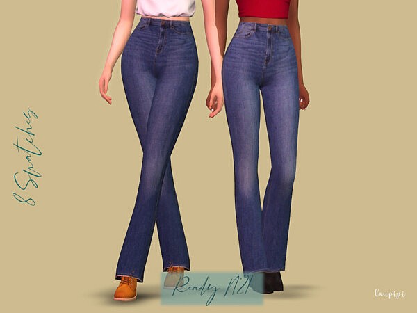High Waisted Jeans by laupipi from TSR